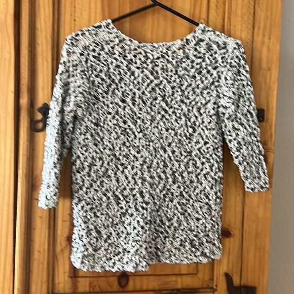 J. Jill Open Weave Sweater - Picture 3 of 6